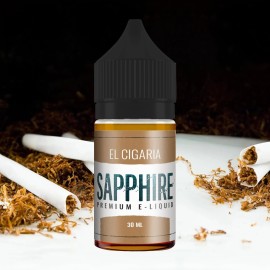 Sapphire El Cigaria Premium E-Likit 30 ML Tütün Aromalı
