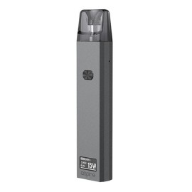 Aspire Favostix Pod Mod Gri, ayarlanabilir watt göstergeli kompakt elektronik sigara.