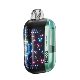 NEXA Ultra 50K Miami Mint kullan at elektronik sigara dijital ekranlı