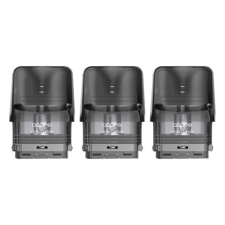 Aspire Favostix 3'lü 1.0ohm Kartuş, 3'lü paket, koyu gri