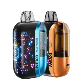 NEXA Ultra 50K Kullan At Blue Razz Ice ve Strawberry Mango vape