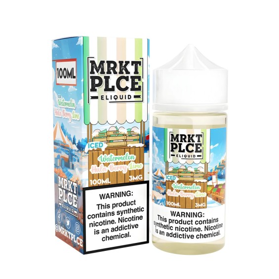 MRKT PLCE Iced Watermelon Hulaberry Lime E-Likit 100ML