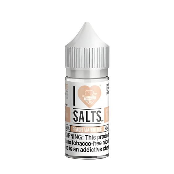 Mad Hatter Peach Mango Ice Salt Likit 30ml Şeffaf Şişe