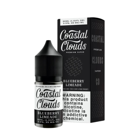 Coastal Clouds Blueberry Limeade Salt Likit 30ml 35mg