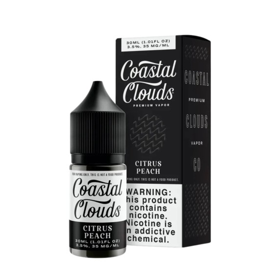 Coastal Clouds Citrus Peach Salt Likit | Coastal Clouds Coastal