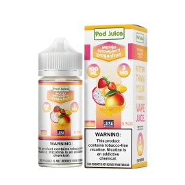 Pod Juice Mango Strawberry Dragonfruit E Likit 100 ML 3 MG