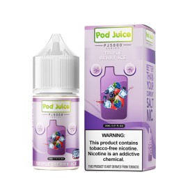 Pod Juice PJ5000 Triple Berry Salt Likit | Pod Juice Pod Juice