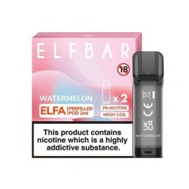 Elf Bar Elfa Watermelon Kartuş 2'li Paket Önceden Doldurulmuş Pod