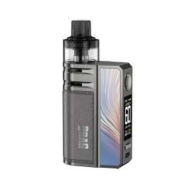 Voopoo Drag E60 Pod Mod Gri Deri Kaplama Elektronik Sigara