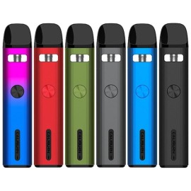 Uwell Caliburn G2 Pod Mod renk seçenekleri (Mavi, Kırmızı, Yeşil, Gri, Siyah)