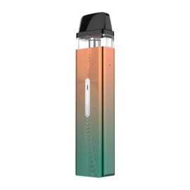 Vaporesso XROS Mini Pod Mod turkuaz-turuncu gradient renkli kompakt elektronik sigara.