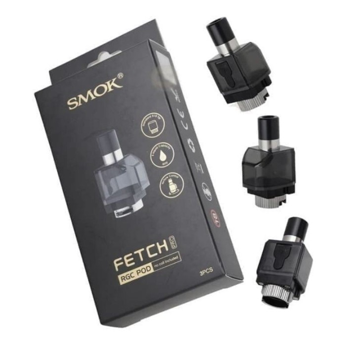 Smok Fetch Pro RGC Pod Kartuş, Siyah, 3 Adet